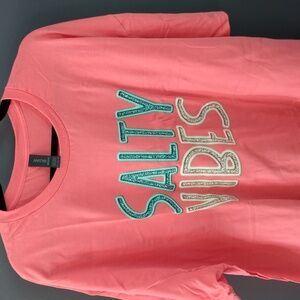 Gildan Salty Vibes Coral Tee
